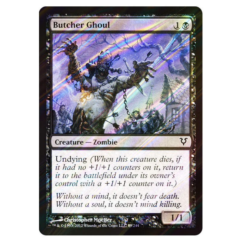 Magic The Gathering - Avacyn Restored - Butcher Ghoul - 0089 (Foil) Magic The Gathering - Avacyn Restored - Butcher Ghoul - 0089 (Foil)