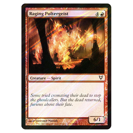 Raging Poltergeist 0150 card from the Magic The Gathering set Avacyn Restored