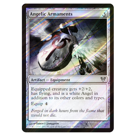 Angelic Armaments 0212 card from the Magic The Gathering set Avacyn Restored