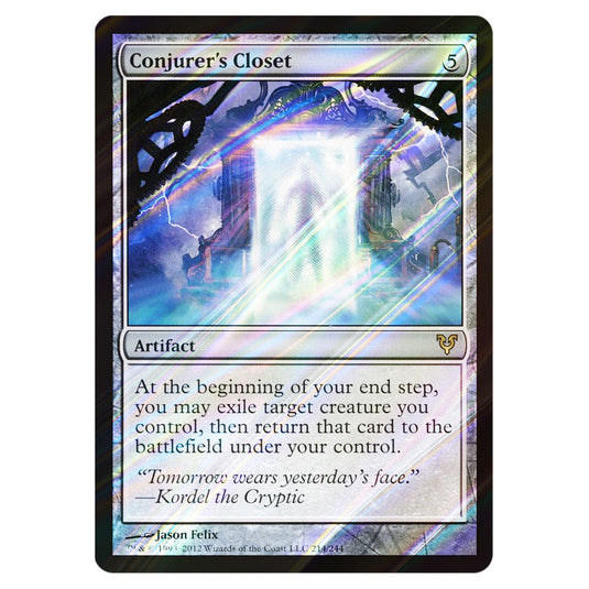 Conjurer's Closet 0214 card from the Magic The Gathering set Avacyn Restored