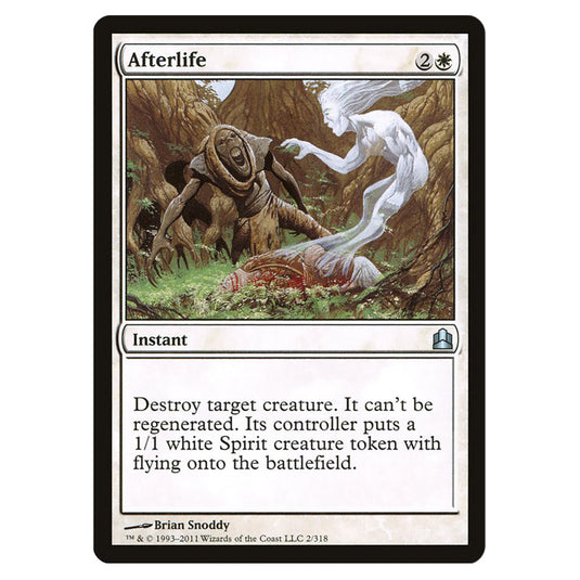 Afterlife 2 card from the Magic The Gathering set Commander 2011