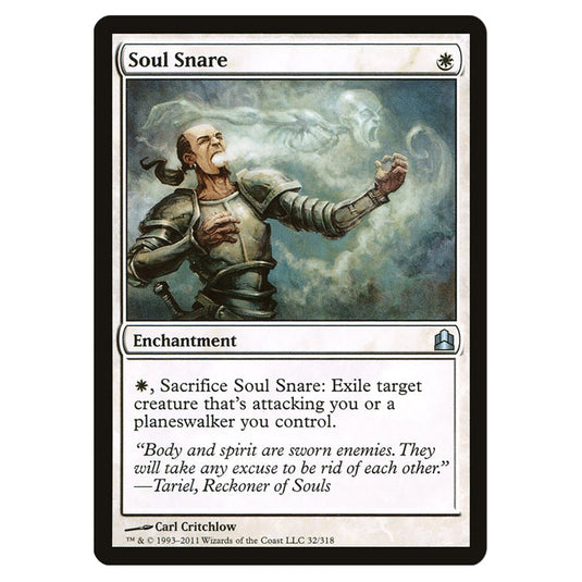 Soul Snare 32 card from the Magic The Gathering set Commander 2011
