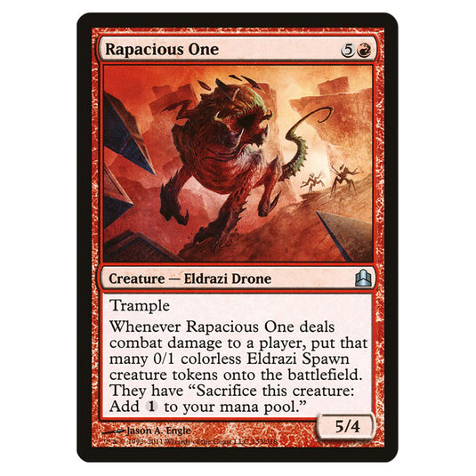 Rapacious One 133 card from the Magic The Gathering set Commander 2011