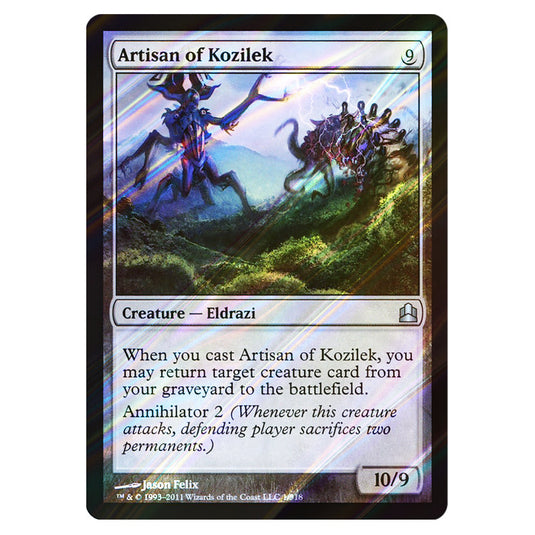 Artisan of Kozilek 1 card from the Magic The Gathering set Commander 2011