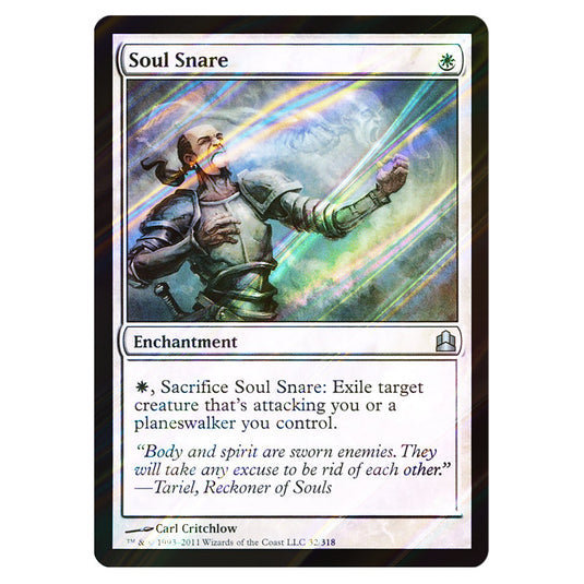 Soul Snare 32 card from the Magic The Gathering set Commander 2011