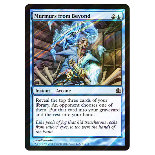 Murmurs from Beyond 53 card from the Magic The Gathering set Commander 2011