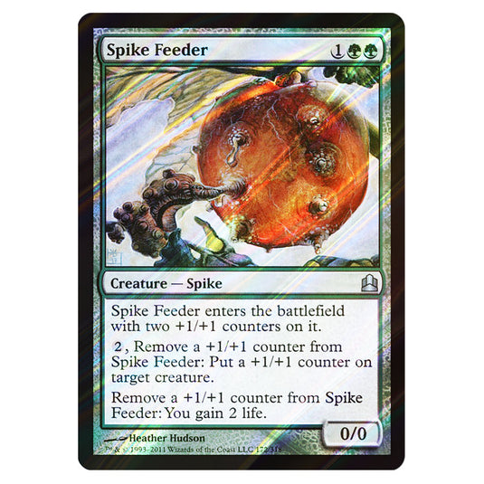 Spike Feeder 172 card from the Magic The Gathering set Commander 2011