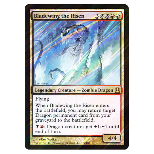 Bladewing the Risen 185 card from the Magic The Gathering set Commander 2011