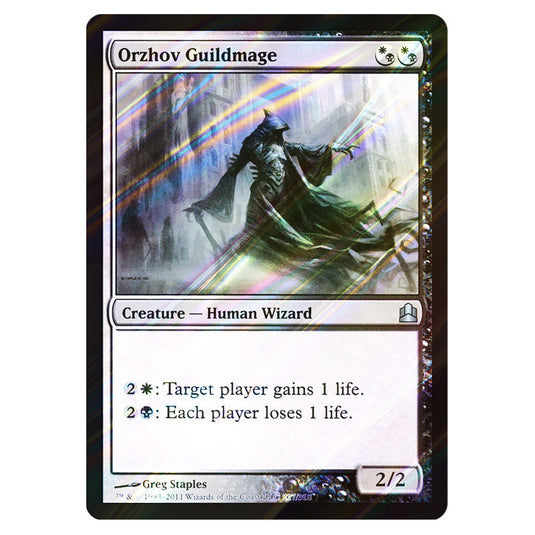 Orzhov Guildmage 217 card from the Magic The Gathering set Commander 2011