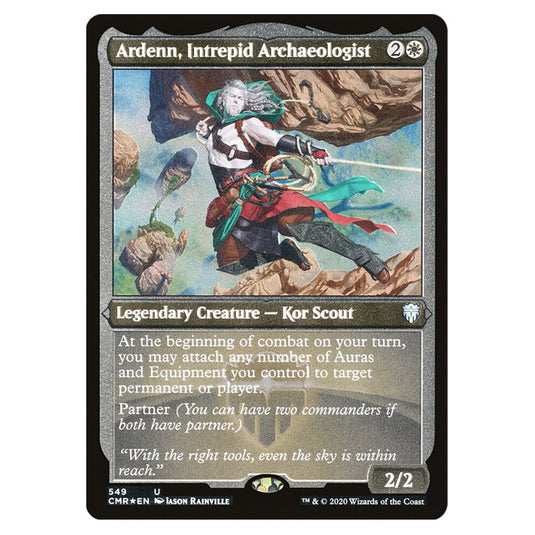 Ardenn, Intrepid Archaeologist 549 card from the Magic The Gathering set Commander Legends