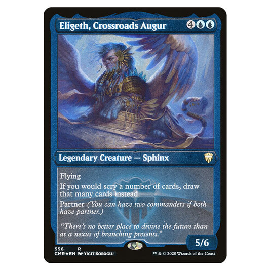 Eligeth, Crossroads Augur 556 card from the Magic The Gathering set Commander Legends