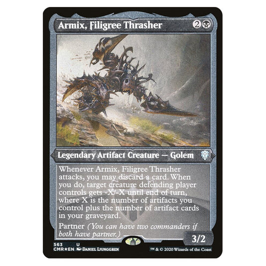 Armix, Filigree Thrasher 563 card from the Magic The Gathering set Commander Legends