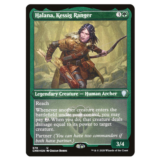 Halana, Kessig Ranger 579 card from the Magic The Gathering set Commander Legends