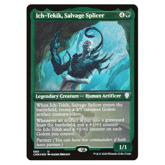 Ich-Tekik, Salvage Splicer 580 card from the Magic The Gathering set Commander Legends