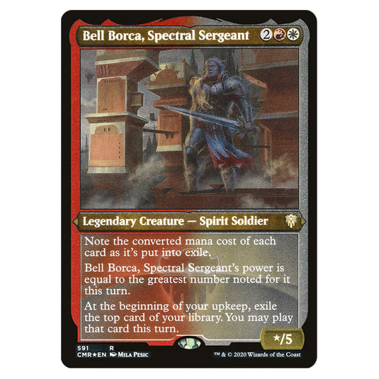 Bell Borca, Spectral Sergeant 591 card from the Magic The Gathering set Commander Legends