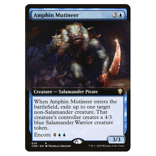 Amphin Mutineer 629 card from the Magic The Gathering set Commander Legends