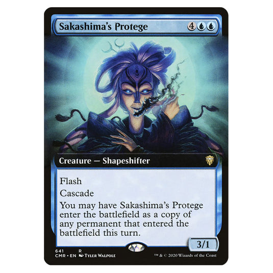 Sakashima's Protege 641 card from the Magic The Gathering set Commander Legends