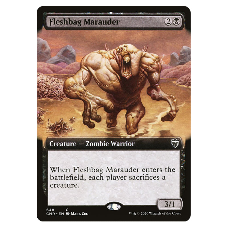 Magic The Gathering - Commander Legends - Fleshbag Marauder (Extended Magic The Gathering - Commander Legends - Fleshbag Marauder (Extended