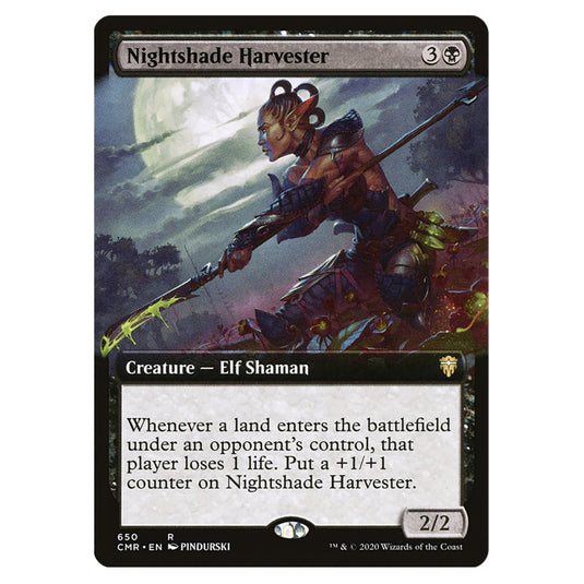 Nightshade Harvester 650 card from the Magic The Gathering set Commander Legends