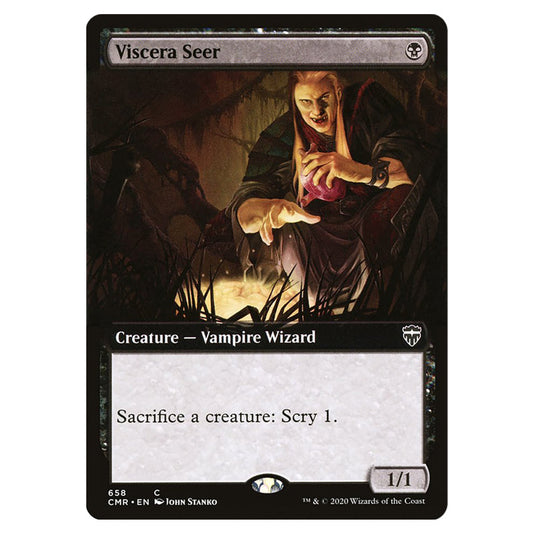 Viscera Seer 658 card from the Magic The Gathering set Commander Legends