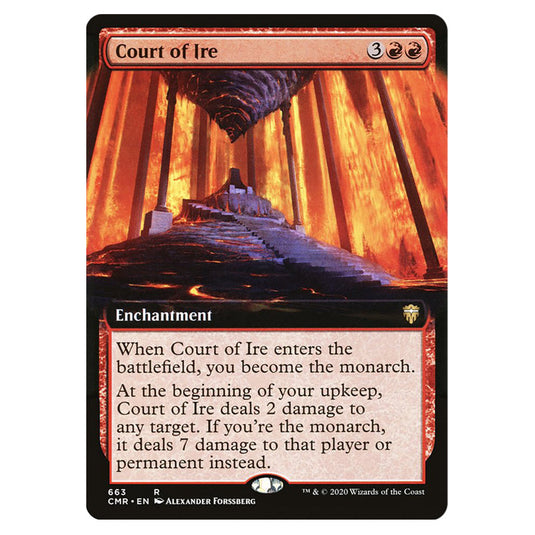 Court of Ire 663 card from the Magic The Gathering set Commander Legends