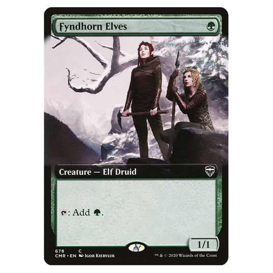 Fyndhorn Elves 678 card from the Magic The Gathering set Commander Legends
