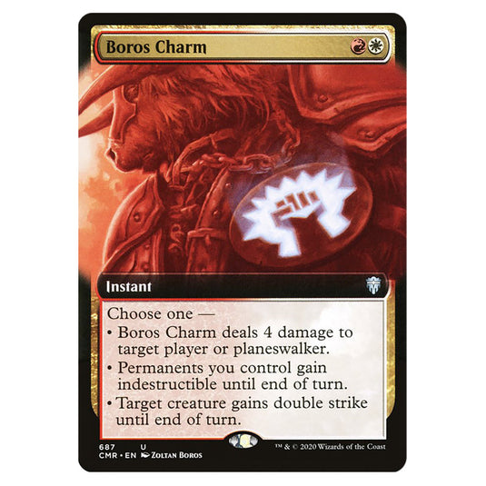 Boros Charm 687 card from the Magic The Gathering set Commander Legends