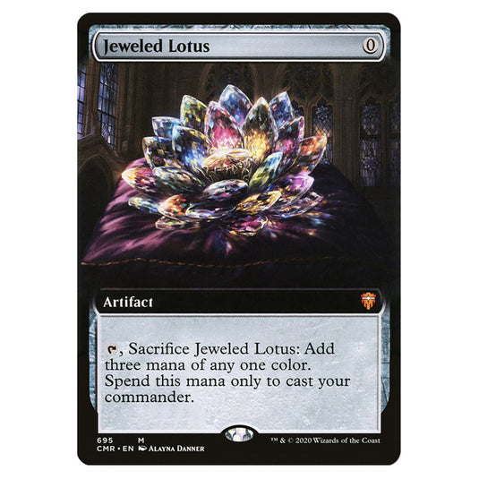 Jeweled Lotus 695 card from the Magic The Gathering set Commander Legends