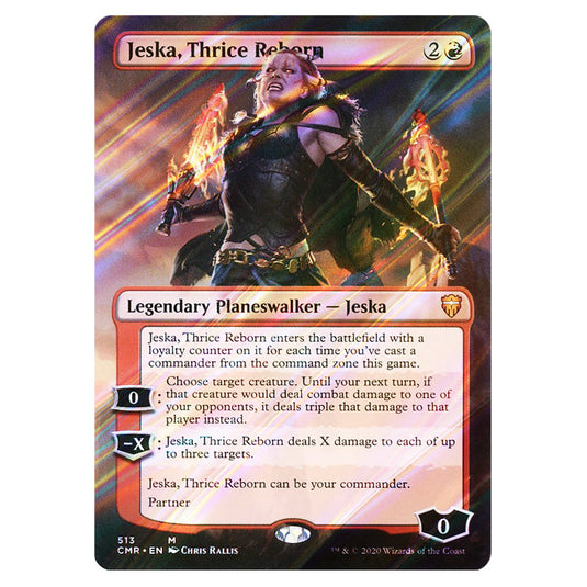 Jeska, Thrice Reborn 513 card from the Magic The Gathering set Commander Legends