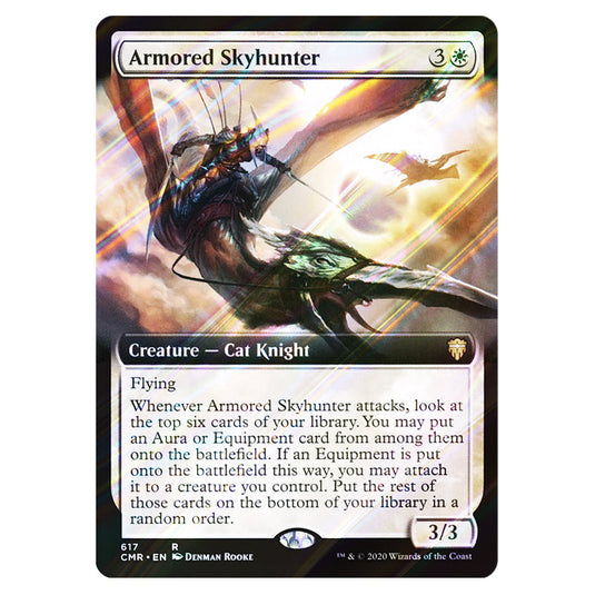 Armored Skyhunter 617 card from the Magic The Gathering set Commander Legends