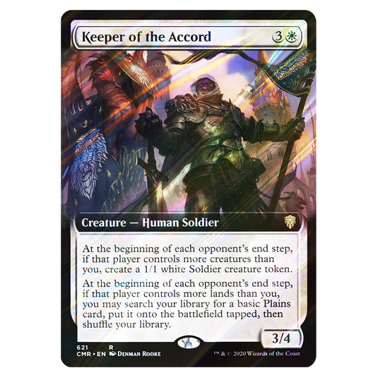 Keeper of the Accord 621 card from the Magic The Gathering set Commander Legends