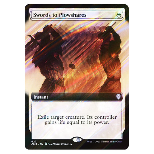 Swords to Plowshares 627 card from the Magic The Gathering set Commander Legends