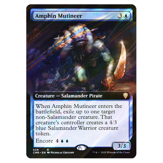 Amphin Mutineer 629 card from the Magic The Gathering set Commander Legends
