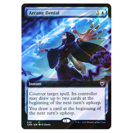 Arcane Denial 630 card from the Magic The Gathering set Commander Legends