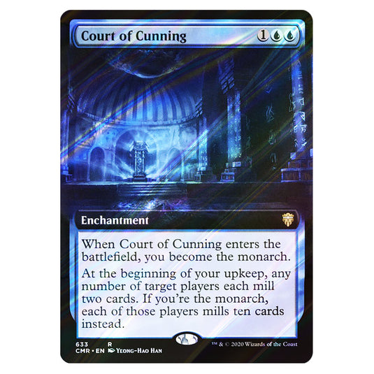 Court of Cunning 633 card from the Magic The Gathering set Commander Legends