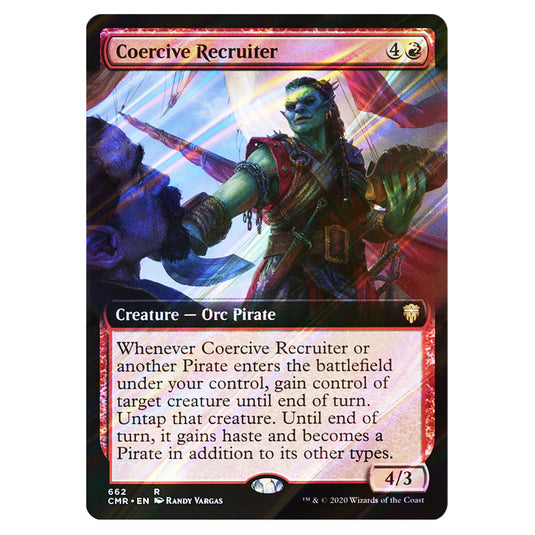 Coercive Recruiter 662 card from the Magic The Gathering set Commander Legends