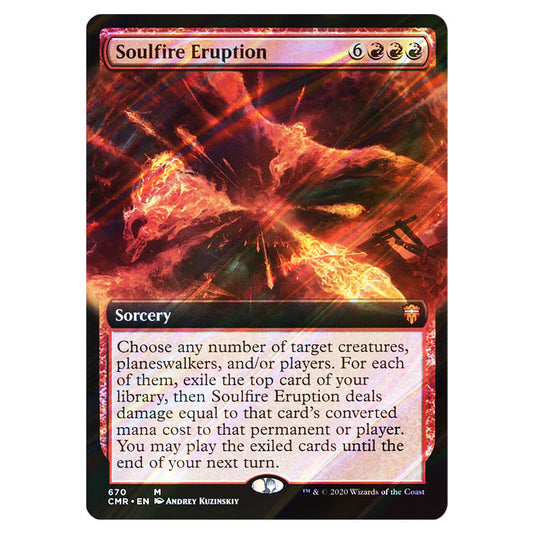 Soulfire Eruption 670 card from the Magic The Gathering set Commander Legends