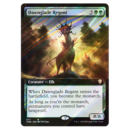 Dawnglade Regent 677 card from the Magic The Gathering set Commander Legends