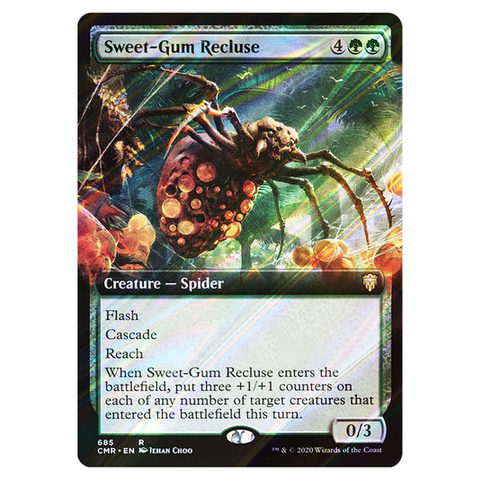 Sweet-Gum Recluse 685 card from the Magic The Gathering set Commander Legends