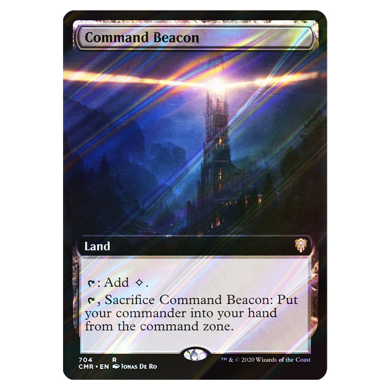 Magic The Gathering - Commander Legends - Command Beacon (Extended Art Magic The Gathering - Commander Legends - Command Beacon (Extended Art