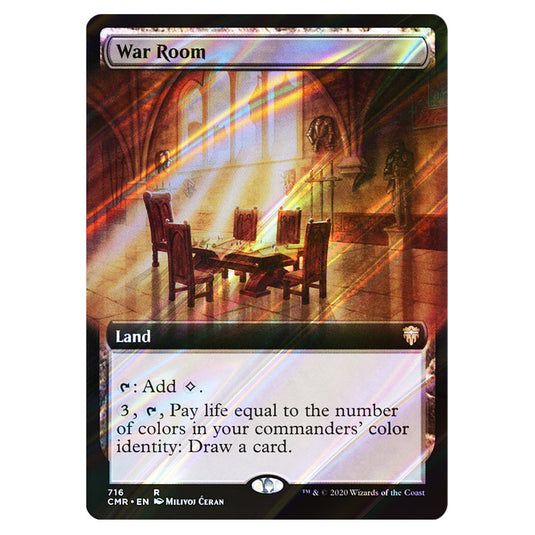 War Room 716 card from the Magic The Gathering set Commander Legends