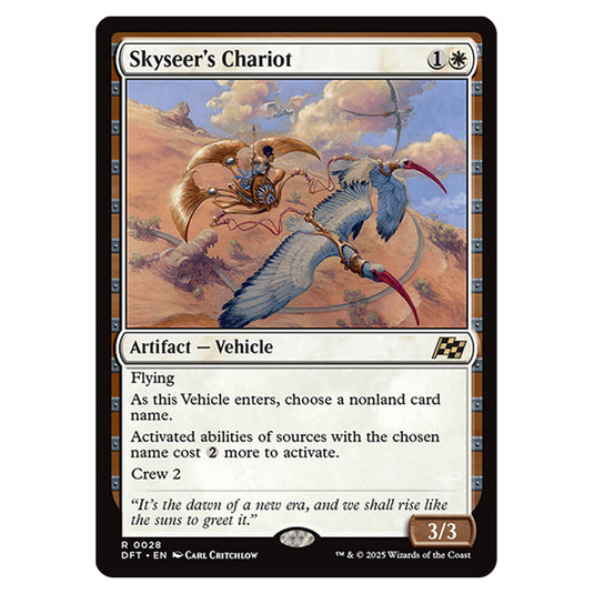 Skyseer's Chariot 0028 card from the Magic The Gathering set Aetherdrift