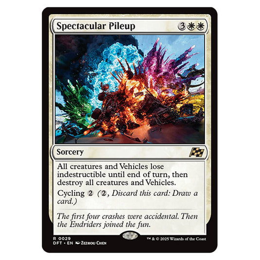 Spectacular Pileup 0029 card from the Magic The Gathering set Aetherdrift