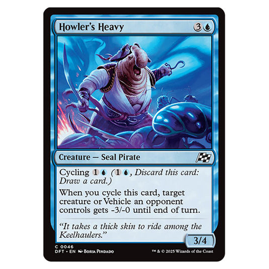 Howler's Heavy 0046 card from the Magic The Gathering set Aetherdrift