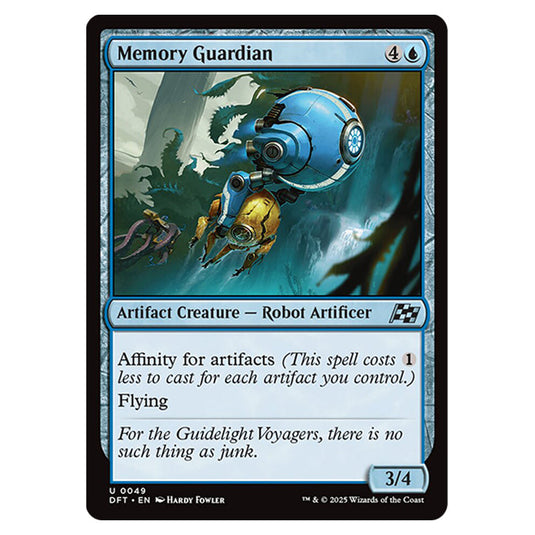 Memory Guardian 0049 card from the Magic The Gathering set Aetherdrift