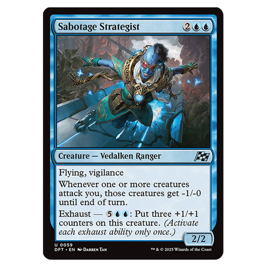 Sabotage Strategist 0059 card from the Magic The Gathering set Aetherdrift