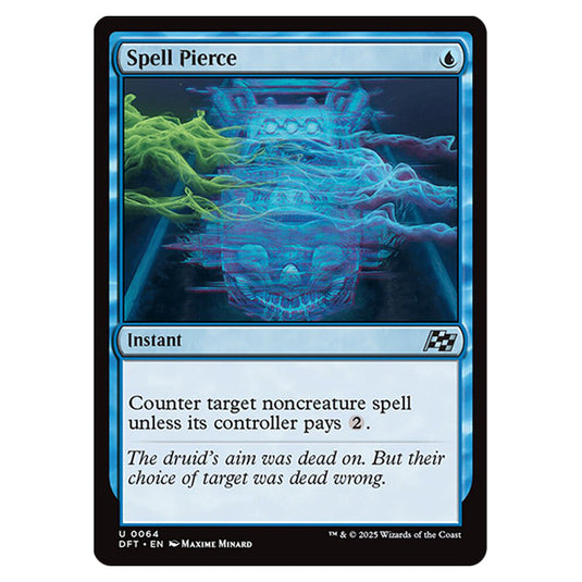 Spell Pierce 0064 card from the Magic The Gathering set Aetherdrift