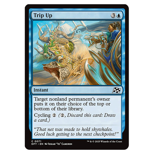 Trip Up 0071 card from the Magic The Gathering set Aetherdrift