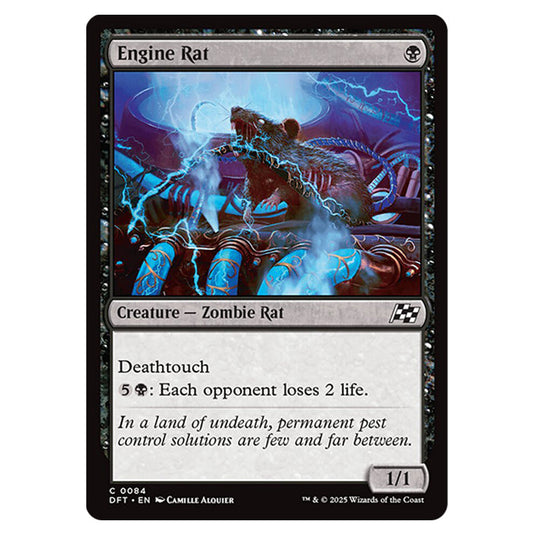 Engine Rat 0084 card from the Magic The Gathering set Aetherdrift