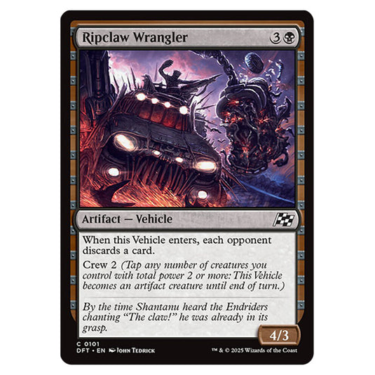 Ripclaw Wrangler 0101 card from the Magic The Gathering set Aetherdrift